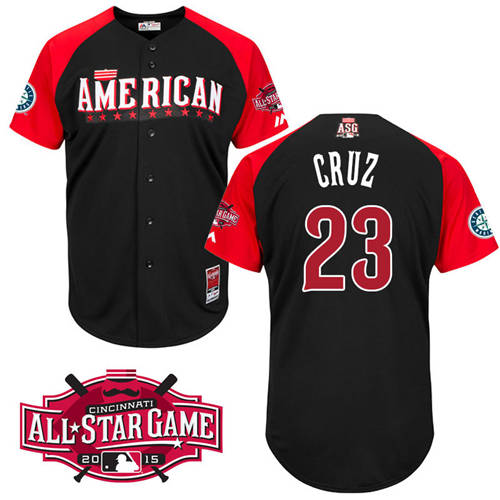 American League Authentic Nelson Cruz 2015 All-Star Stitched Jersey